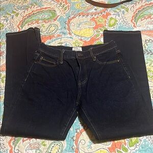 Men’s Dark Blue Denim Jeans 30 X 32